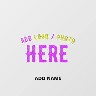 STYLISH MODERN CUSTOMIZABLE CLEAR VERIFIED BRANDED WALL DECAL 