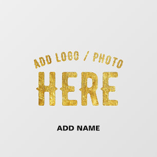 STYLISH MODERN CUSTOMIZABLE CLEAR VERIFIED BRANDED WALL DECAL 