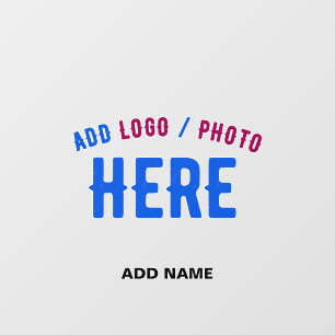 STYLISH MODERN CUSTOMIZABLE CLEAR VERIFIED BRANDED WALL DECAL