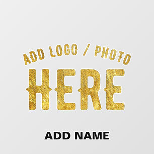 STYLISH MODERN CUSTOMIZABLE CLEAR VERIFIED BRANDED WALL DECAL 