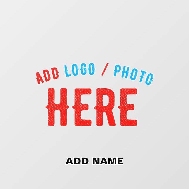 STYLISH MODERN CUSTOMIZABLE CLEAR VERIFIED BRANDED WALL DECAL  (Front)