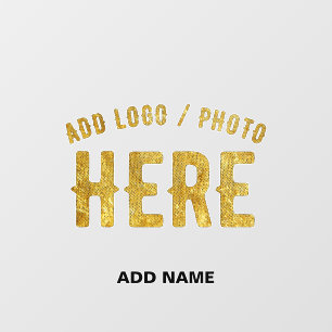 STYLISH MODERN CUSTOMIZABLE CLEAR VERIFIED BRANDED WALL DECAL