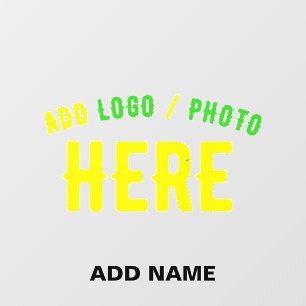 STYLISH MODERN CUSTOMIZABLE CLEAR VERIFIED BRANDED WALL DECAL