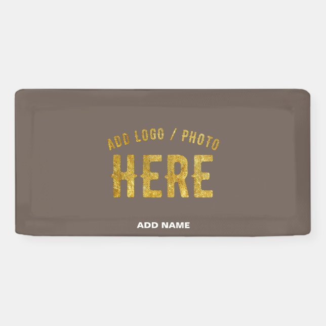 STYLISH MODERN CUSTOMIZABLE COFFEE VERIFIED BRAND BANNER (Horizontal)