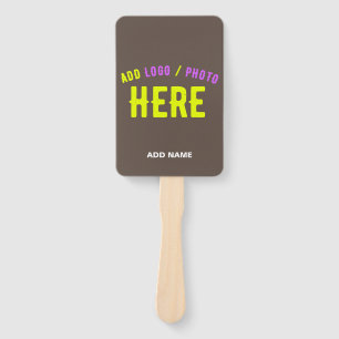 STYLISH MODERN CUSTOMIZABLE COFFEE VERIFIED BRAND HAND FAN