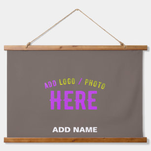 STYLISH MODERN CUSTOMIZABLE COFFEE VERIFIED BRAND HANGING TAPESTRY
