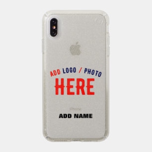 STYLISH MODERN CUSTOMIZABLE GLITTER VERIFIED BRAND SPECK iPhone XS MAX CASE