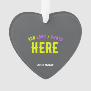 STYLISH MODERN CUSTOMIZABLE GREY VERIFIED BRANDED ORNAMENT