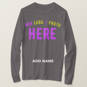 STYLISH MODERN CUSTOMIZABLE GREY VERIFIED BRANDED T-Shirt