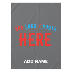 STYLISH MODERN CUSTOMIZABLE GREY VERIFIED BRANDED TABLECLOTH
