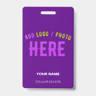 STYLISH MODERN CUSTOMIZABLE INDIGO VERIFIED BRAND BADGE