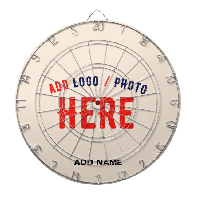 STYLISH MODERN CUSTOMIZABLE NATURAL VERIFIED BRAND DART BOARD (Front)
