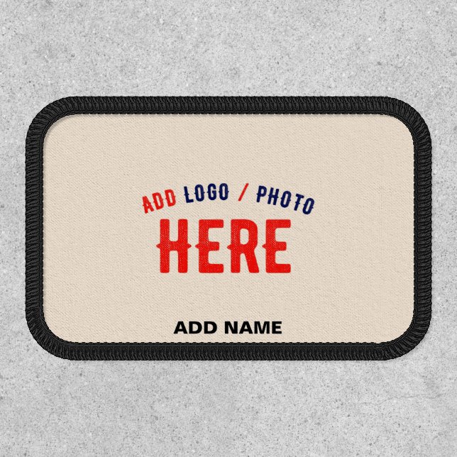 STYLISH MODERN CUSTOMIZABLE NATURAL VERIFIED BRAND PATCH (Front)