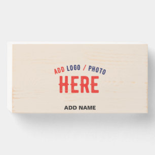 STYLISH MODERN CUSTOMIZABLE NATURAL VERIFIED BRAND WOODEN BOX SIGN