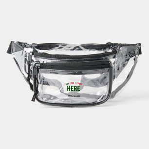 STYLISH MODERN CUSTOMIZABLE NICE VERIFIED BRANDED CLEAR FANNY PACK