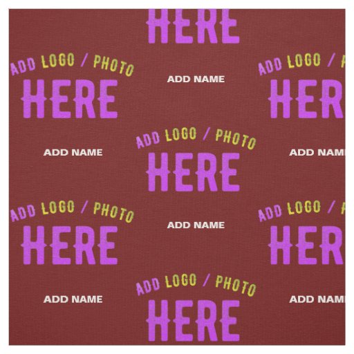 STYLISH MODERN CUSTOMIZABLE OXBLOOD VERIFIED BRAND FABRIC
