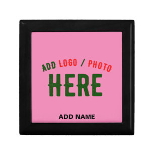 STYLISH MODERN CUSTOMIZABLE PINK VERIFIED BRANDED GIFT BOX