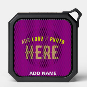 STYLISH MODERN CUSTOMIZABLE PURPLE VERIFIED BRAND BLUETOOTH SPEAKER