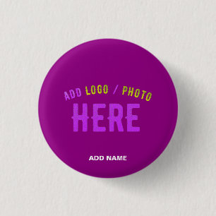 STYLISH MODERN CUSTOMIZABLE PURPLE VERIFIED BRAND BUTTON