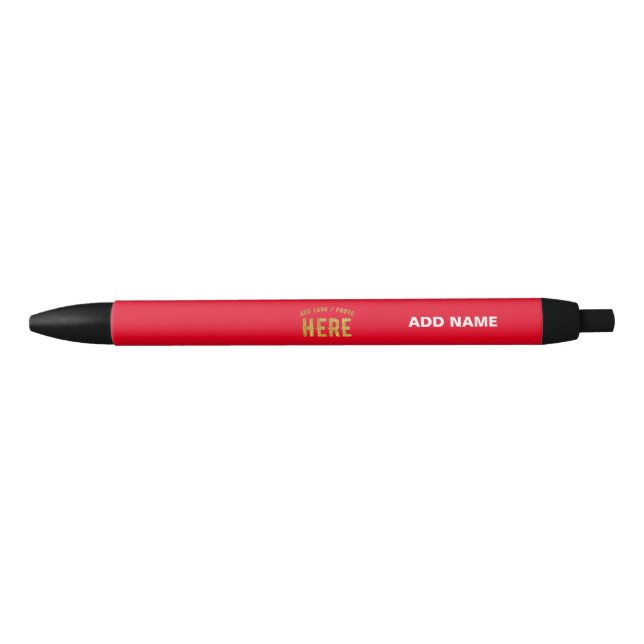 STYLISH MODERN CUSTOMIZABLE RED VERIFIED BRANDED PEN (Front)