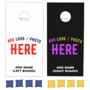 STYLISH MODERN CUSTOMIZABLE VERIFIED BRAND CORNHOLE SET