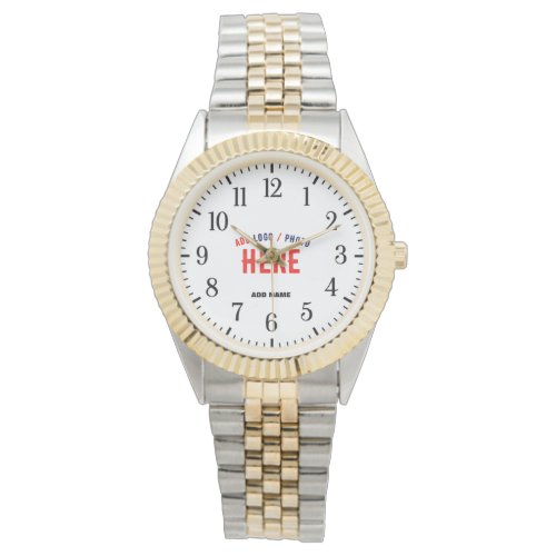 STYLISH MODERN CUSTOMIZABLE WHITE VERIFIED BRAND WATCH