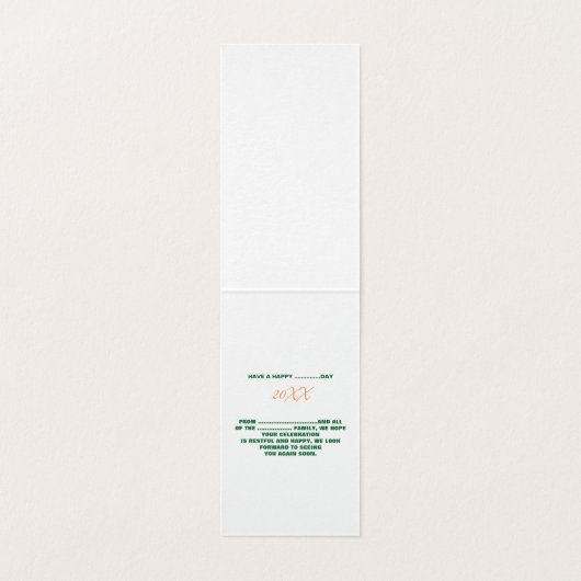 STYLISH MODERN CUSTOMIZABLE WHITE VERIFIED BRANDED (Inside Unfolded)