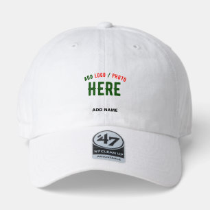 STYLISH MODERN CUSTOMIZABLE WHITE VERIFIED BRANDED 47 BRAND HAT