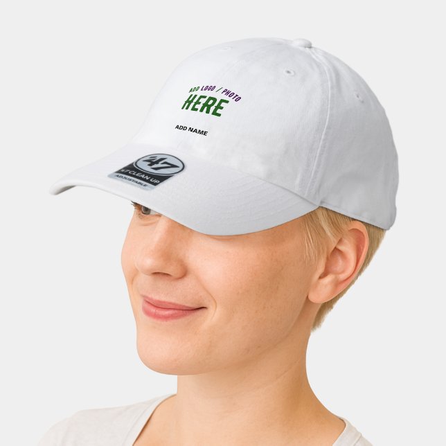 STYLISH MODERN CUSTOMIZABLE WHITE VERIFIED BRANDED 47 BRAND HAT (Female)