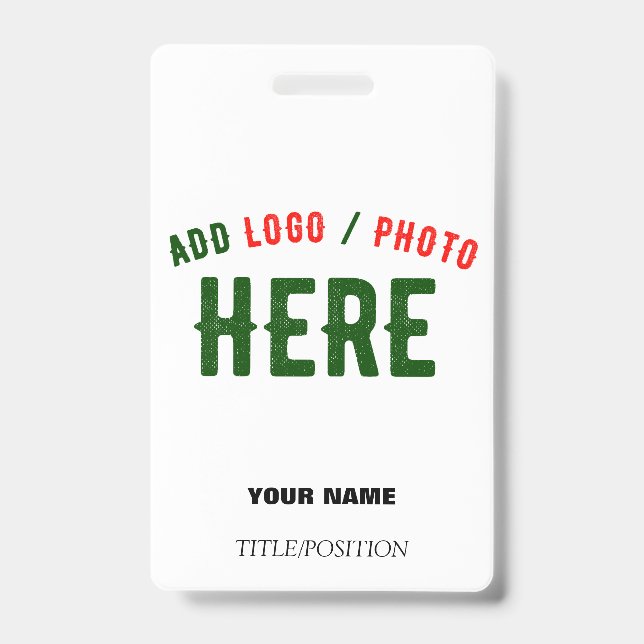 STYLISH MODERN CUSTOMIZABLE WHITE VERIFIED BRANDED BADGE (Front)