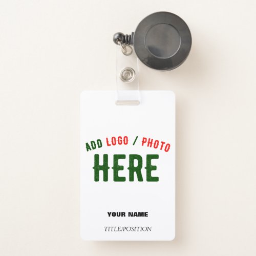 STYLISH MODERN CUSTOMIZABLE WHITE VERIFIED BRANDED BADGE