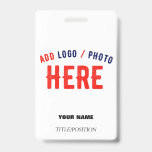 STYLISH MODERN CUSTOMIZABLE WHITE VERIFIED BRANDED BADGE