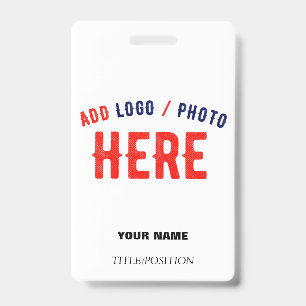 STYLISH MODERN CUSTOMIZABLE WHITE VERIFIED BRANDED BADGE