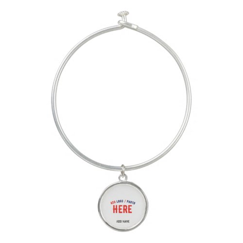 STYLISH MODERN CUSTOMIZABLE WHITE VERIFIED BRANDED BANGLE BRACELET