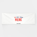 STYLISH MODERN CUSTOMIZABLE WHITE VERIFIED BRANDED BANNER