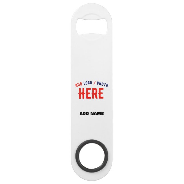 STYLISH MODERN CUSTOMIZABLE WHITE VERIFIED BRANDED BAR KEY (Front)
