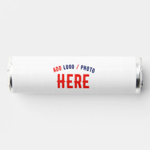 STYLISH MODERN CUSTOMIZABLE WHITE VERIFIED BRANDED BREATH SAVERS® MINTS