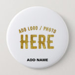 STYLISH MODERN CUSTOMIZABLE WHITE VERIFIED BRANDED BUTTON<br><div class="desc">THIS IS A DESIGN FITTING FOR EVERYONE.YOU CAN CHANGE, RESIZE OR ADD LOGO, PHOTO, TEXT AND COLOURS THE WAY YOU LIKE.THANK YOU.</div>