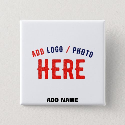 STYLISH MODERN CUSTOMIZABLE WHITE VERIFIED BRANDED BUTTON