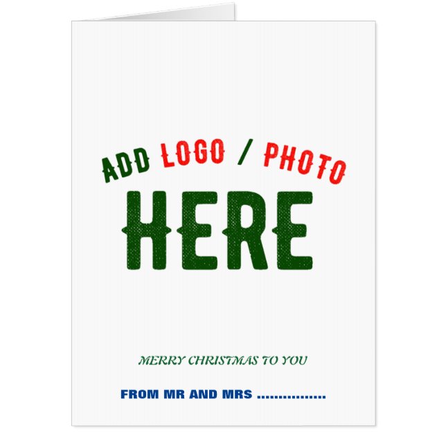 STYLISH MODERN CUSTOMIZABLE WHITE VERIFIED BRANDED CARD (Front)