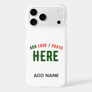 STYLISH MODERN CUSTOMIZABLE WHITE VERIFIED BRANDED iPhone 17 PRO MAX CASE
