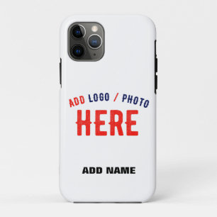 STYLISH MODERN CUSTOMIZABLE WHITE VERIFIED BRANDED iPhone 11 PRO CASE