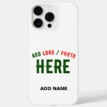 STYLISH MODERN CUSTOMIZABLE WHITE VERIFIED BRANDED iPhone 16 PRO MAX CASE