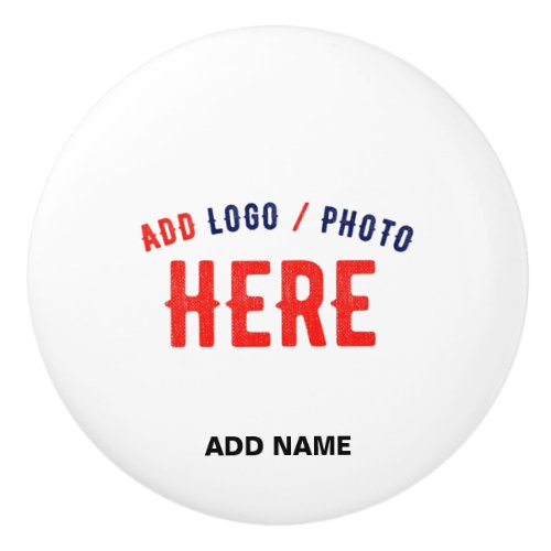 STYLISH MODERN CUSTOMIZABLE WHITE VERIFIED BRANDED CERAMIC KNOB