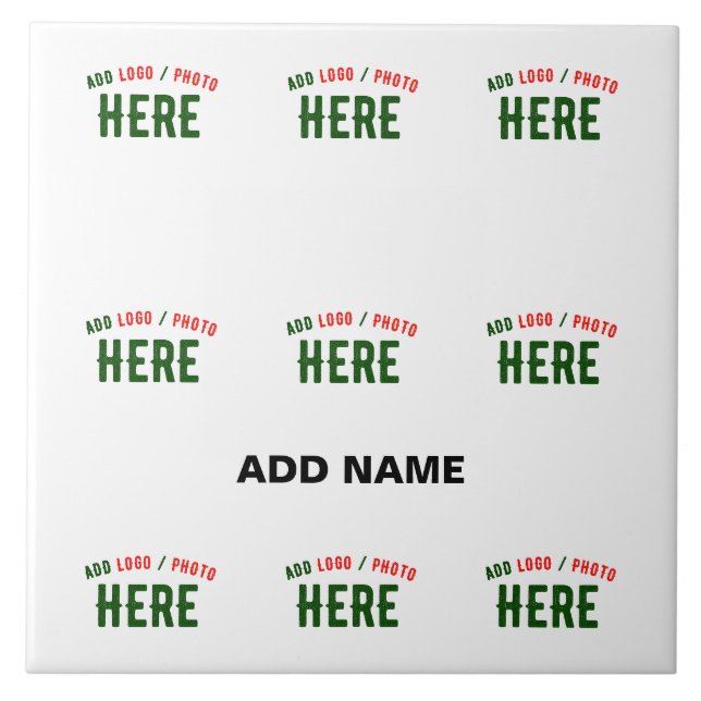 STYLISH MODERN CUSTOMIZABLE WHITE VERIFIED BRANDED CERAMIC TILE (Front)