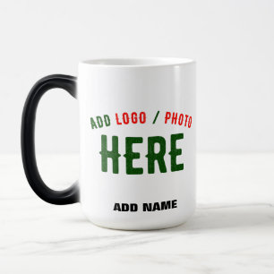 STYLISH MODERN CUSTOMIZABLE WHITE VERIFIED BRANDED COLOR MORPH MUG