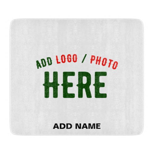 STYLISH MODERN CUSTOMIZABLE WHITE VERIFIED BRANDED CUTTING BOARD