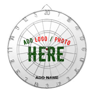 STYLISH MODERN CUSTOMIZABLE WHITE VERIFIED BRANDED DART BOARD