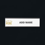 STYLISH MODERN CUSTOMIZABLE WHITE VERIFIED BRANDED DOOR SIGN<br><div class="desc">THIS IS A DESIGN FITTING FOR EVERYONE.YOU CAN CHANGE, RESIZE OR ADD LOGO, PHOTO, TEXT AND COLOURS THE WAY YOU LIKE.THANK YOU.</div>