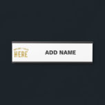 STYLISH MODERN CUSTOMIZABLE WHITE VERIFIED BRANDED DOOR SIGN<br><div class="desc">THIS IS A DESIGN FITTING FOR EVERYONE.YOU CAN CHANGE, RESIZE OR ADD LOGO, PHOTO, TEXT AND COLOURS THE WAY YOU LIKE.THANK YOU.</div>